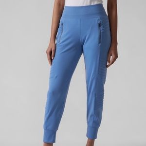 Athleta Joggers Light Blue